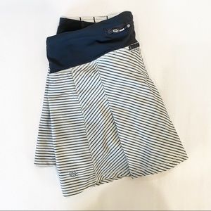 Lululemon Athletica Skirt | Pleated Striped Tennis Skirt